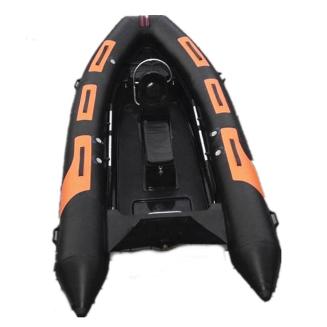 Chinese Factory Fiberglass Hull Rigid Inflatable Boat Rib Boat For Italy